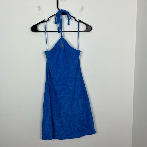 NWT Hollister Terry Halter Mini Dress Sz XS - Picture 4 of 12